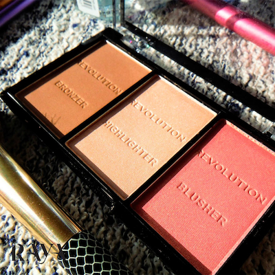 هایلایتر و کانتور 3تایی REVOLUTION رنگ های NUDE