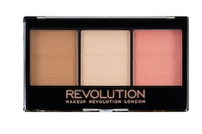 عکس هایلایتر و کانتور 3تایی REVOLUTION رنگ های NUDE
