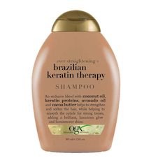 عکس شامپو بدون سولفات کراتین برزیلی OGX 