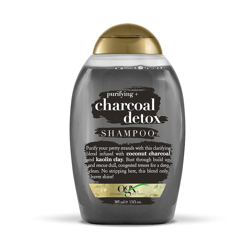 شامپو بدون سولفات CHARCOAL DETOX او جی ایکس با حجم 385 میلی لیتر