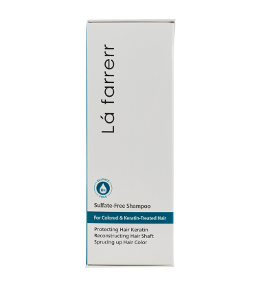 شامپو بدون سولفات لافارر مخصوص موهای رنگ و کراتین شده