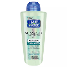 عکس شامپو بدون سولفات Hair Water کامان مخصوص موهای آسیب دیده