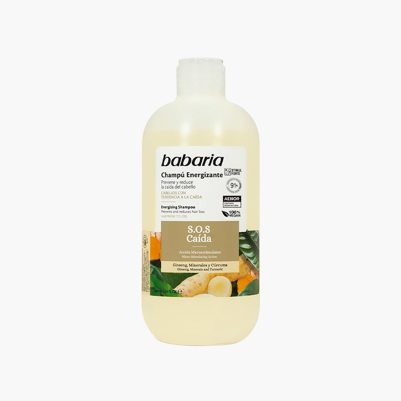 شامپو ضدریزش جنسینگ باباریا (babaria) با حجم 500 میلی لیتر