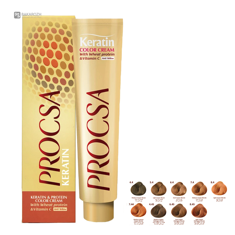 رنگ مو پروکسا (PROCSA) سری مسی
