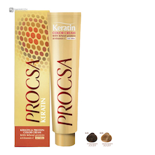 عکس رنگ مو پروکسا (PROCSA) سری طبیعی دودی حجم 100 میلی لیتر