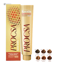 عکس رنگ مو پروکسا (PROCSA) سری ماهاگونی حجم 100 میلی لیتر