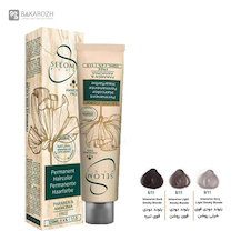 عکس رنگ مو بدون آمونیاک سلوم پلاس (Selom Plus) سری دودی قوی