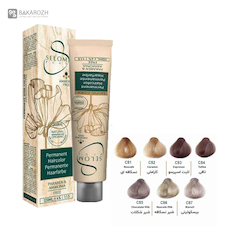 عکس رنگ مو بدون آمونیاک سلوم پلاس (Selom Plus) سری کافی شاپ