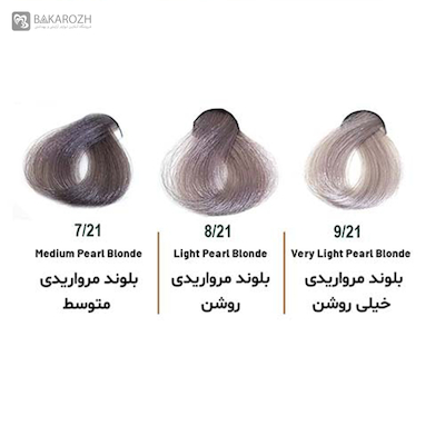 رنگ مو بدون آمونیاک سلوم (Selom Plus) سری مرواریدی