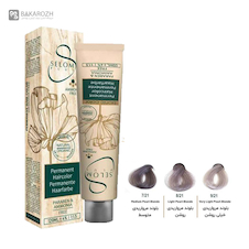 عکس رنگ مو بدون آمونیاک سلوم پلاس(Selom Plus) سری مرواریدی