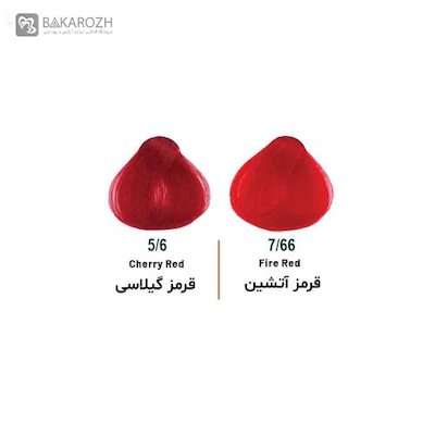 رنگ مو بدون آمونیاک سلوم (Selom Plus) سری قرمز