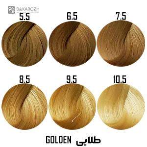 رنگ موی گانسا (GANECA) سری طلایی