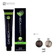 عکس رنگ موی گانسا (GANECA) سری شنی