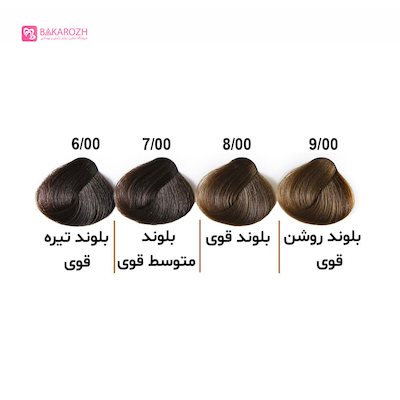 رنگ موی الوکسین (ELOXIN) سری طبیعی قوی