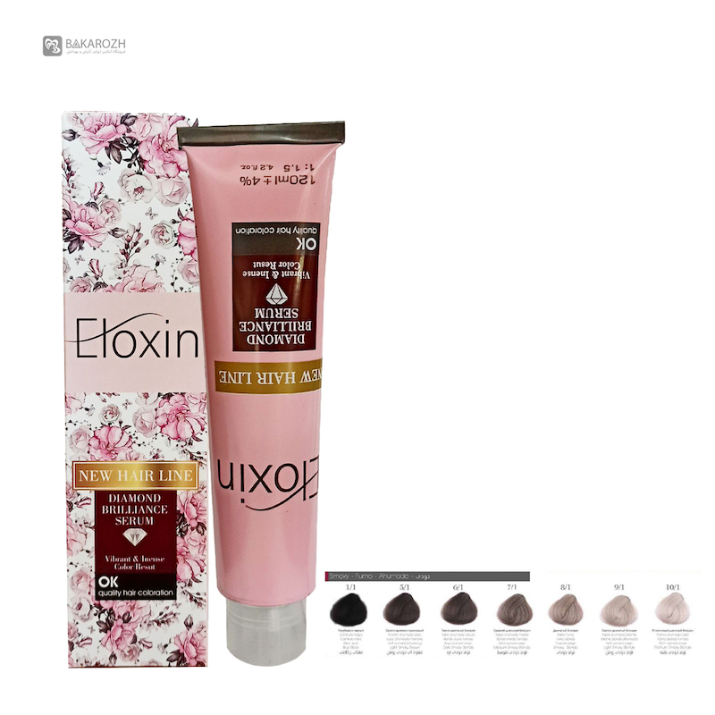 رنگ موی الوکسین (ELOXIN) سری دودی
