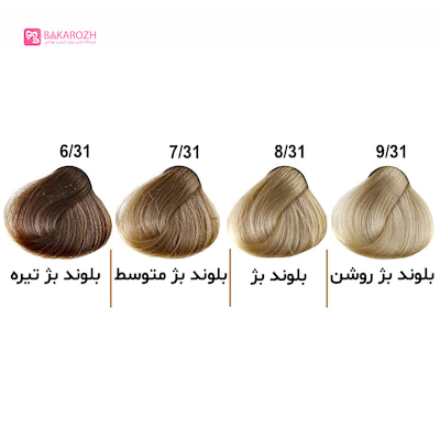 رنگ موی الوکسین (ELOXIN) سری بژ