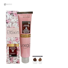 عکس رنگ موی الوکسین (ELOXIN) سری شکلاتی بنفش