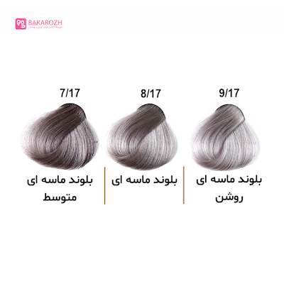 رنگ موی الوکسین (ELOXIN) سری ماسه ای