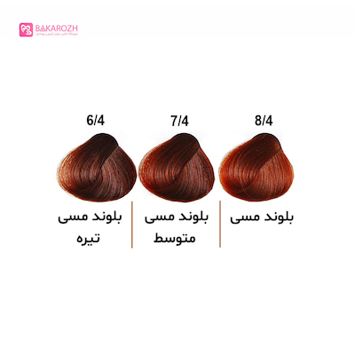 رنگ موی الوکسین (ELOXIN) سری مسی