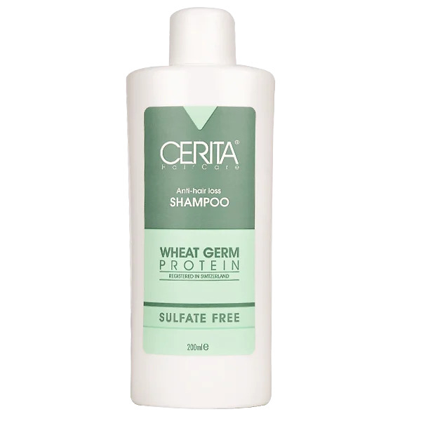 شامپو بدون سولفات سریتا حاوی جوانه گندم