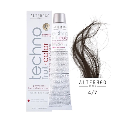 رنگ مو تکنوفروت کالر آلترگو سری قهوه ای