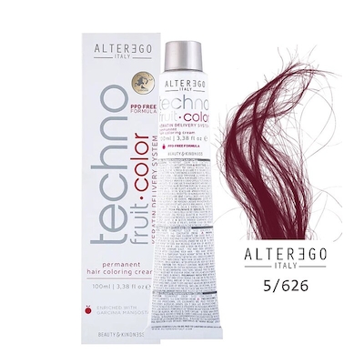 رنگ مو تکنوفروت کالر آلترگو سری قرمز قوی