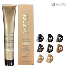 عکس رنگ مو ایرانی ویتاال سری طبیعی