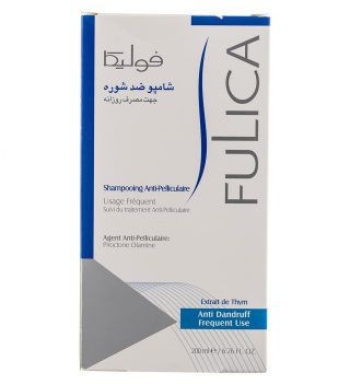 شامپو ضد شوره فولیکا مناسب مصرف روزانه با حجم 200میلی لیتر