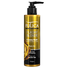 عکس کرم مو تقویت کننده و ترمیم کننده موهای بلوند فولیکا حجم 200 میلی لیتر