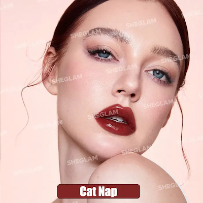 لیپ گلاس اسفنجی برند شیگلم (SHEGLAM) مدل Pout Pillow Cushion رنگ Cat Nap