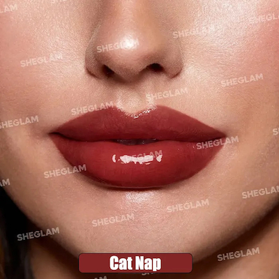 لیپ گلاس اسفنجی برند شیگلم (SHEGLAM) مدل Pout Pillow Cushion رنگ Cat Nap