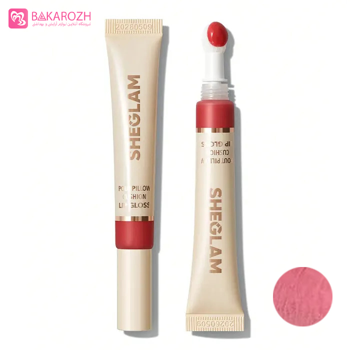 لیپ گلاس اسفنجی برند شیگلم (SHEGLAM) مدل Pout Pillow Cushion رنگ Sweet Dreamz