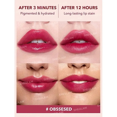 تینت لب مایع برند شیگلم (SHEGLAM) رنگ Obessed