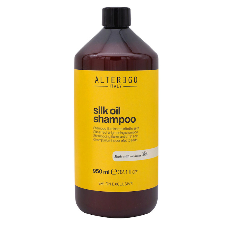 شامپو بدون سولفات silk oil(روغن ابریشم) آلترگو با حجم 950 میل