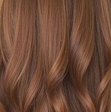 عکس رنگ مو ترکیبی کاکائویی روی پایه 6 دکلره به همراه پک هدیه 