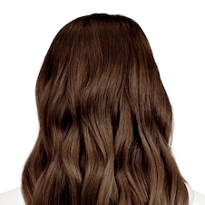 عکس پکیج رنگ مو ترکیبی شکلاتی روی پایه طبیعی | رنگ مو ترکیبی بدون دکلره