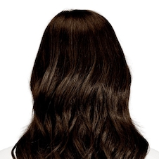 عکس پکیج رنگ مو ترکیبی شکلات تلخ روی پایه طبیعی | رنگ مو ترکیبی بدون دکلره