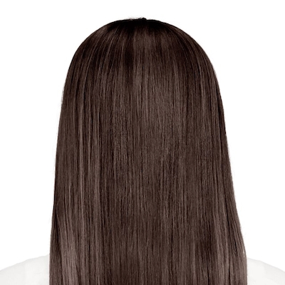 پکیج رنگ مو ترکیبی دودی شکلاتی روی پایه طبیعی | رنگ مو ترکیبی بدون دکلره