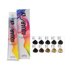 عکس رنگ مو آکوارلی سری طبیعی