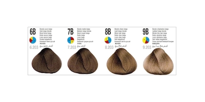 رنگ مو آکوارلی سری بژ