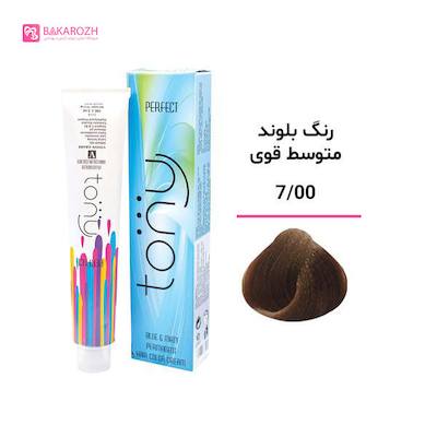 رنگ مو تونی سری طبیعی قوی