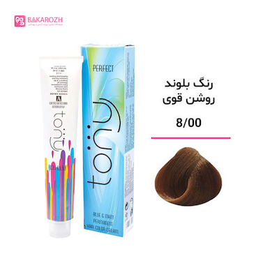 رنگ مو تونی سری طبیعی قوی