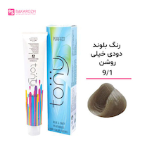 عکس رنگ مو تونی سری دودی