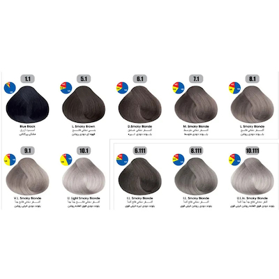 رنگ مو تونی سری دودی