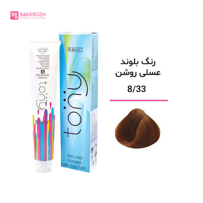 رنگ مو تونی سری عسلی