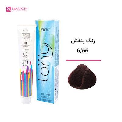 رنگ مو تونی سری بنفش