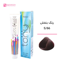 عکس رنگ مو تونی سری بنفش