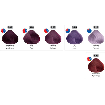 رنگ مو تونی سری بنفش