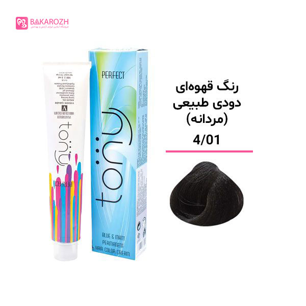 رنگ مو تونی سری دودی طبیعی