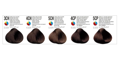 رنگ مو آکوارلی سری شکلاتی